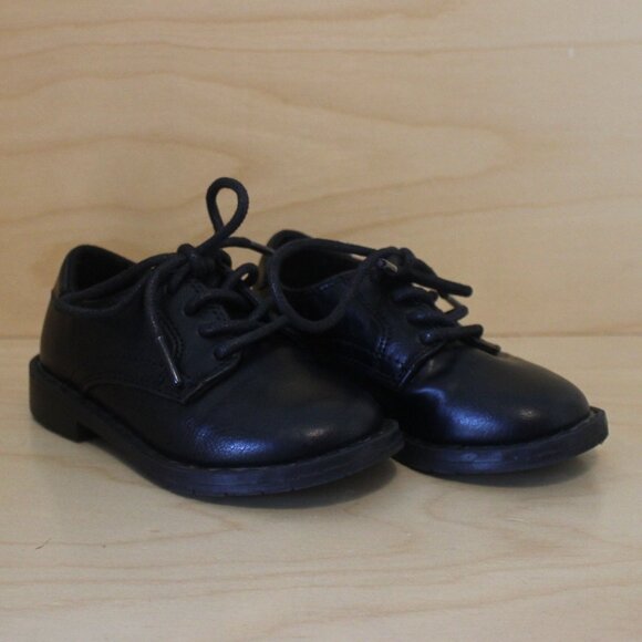 The Children's Place Other - Children's Place Toddler Boy Black Lace Up Dress Shoes
